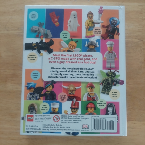 Lego I Love That Minifigure Book Hardcover - Picture 8 of 8
